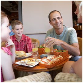 Save money on family meals in restaurants